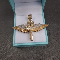 Pendant- Wings With Cross