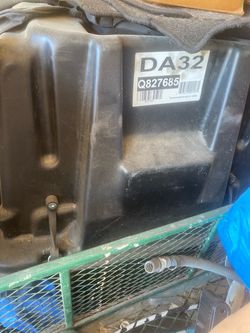 Jeep engine core with crate
