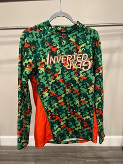 Inverted Gear Long Sleeve BJJ Rash Guard - Panda Camo (Size M)