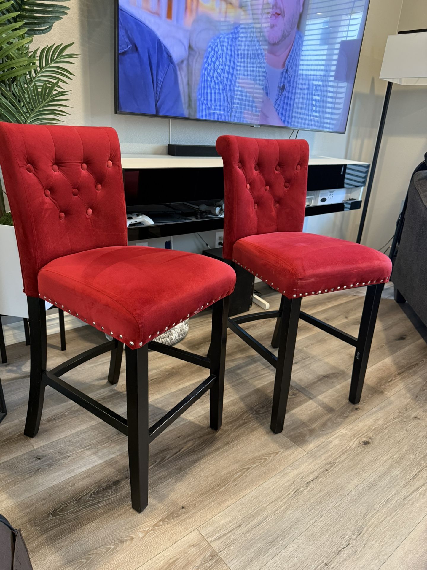 Red Bar Stools