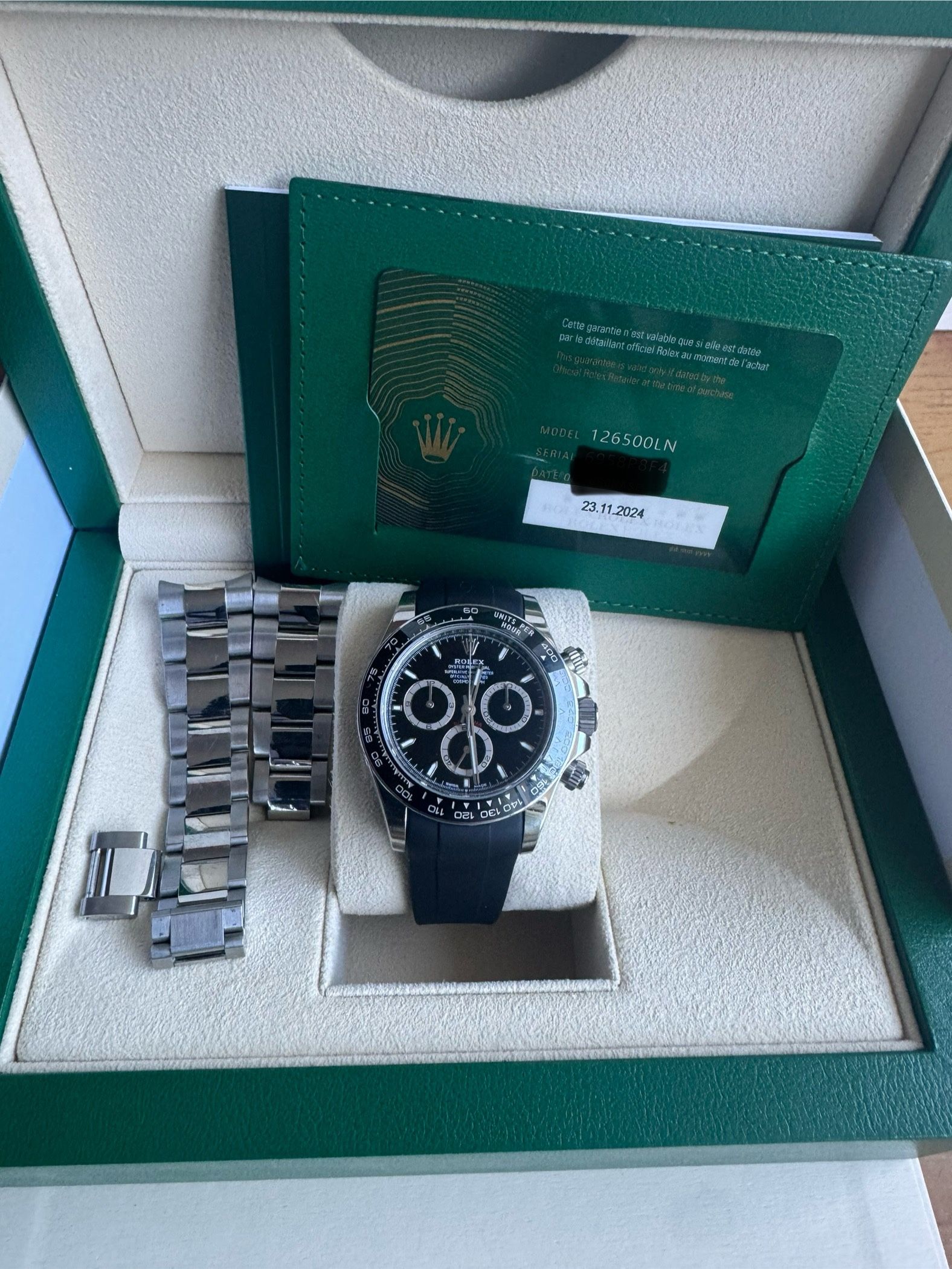 Rolex Daytona Black Dial