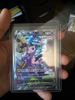 Mew V Alt Art - Fusion Strike Pokemon Cards