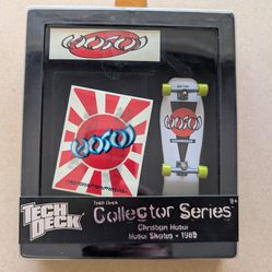 Tech Deck Collectors Series Santa Hosoi Hammerhead White 1985