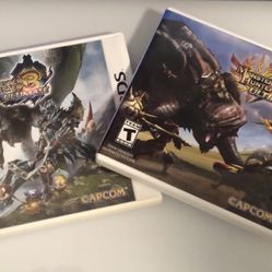 Monster Hunter 3 Ultimate / Monster Hunter 4 Ultimate