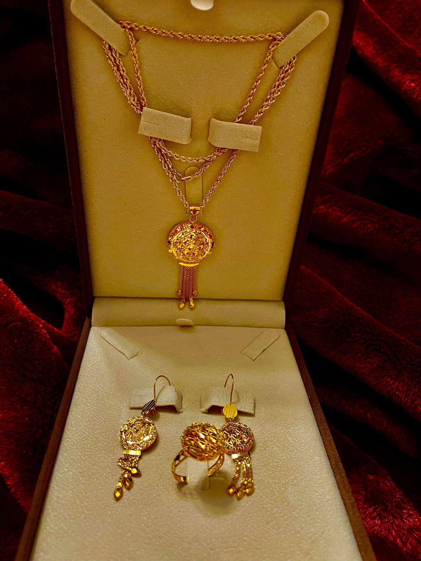 Real Gold 4 Pieces Set