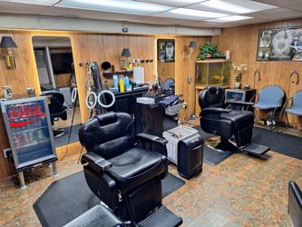 (2)Reclining Barber Chair
