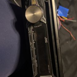 JVC Single Din Radio