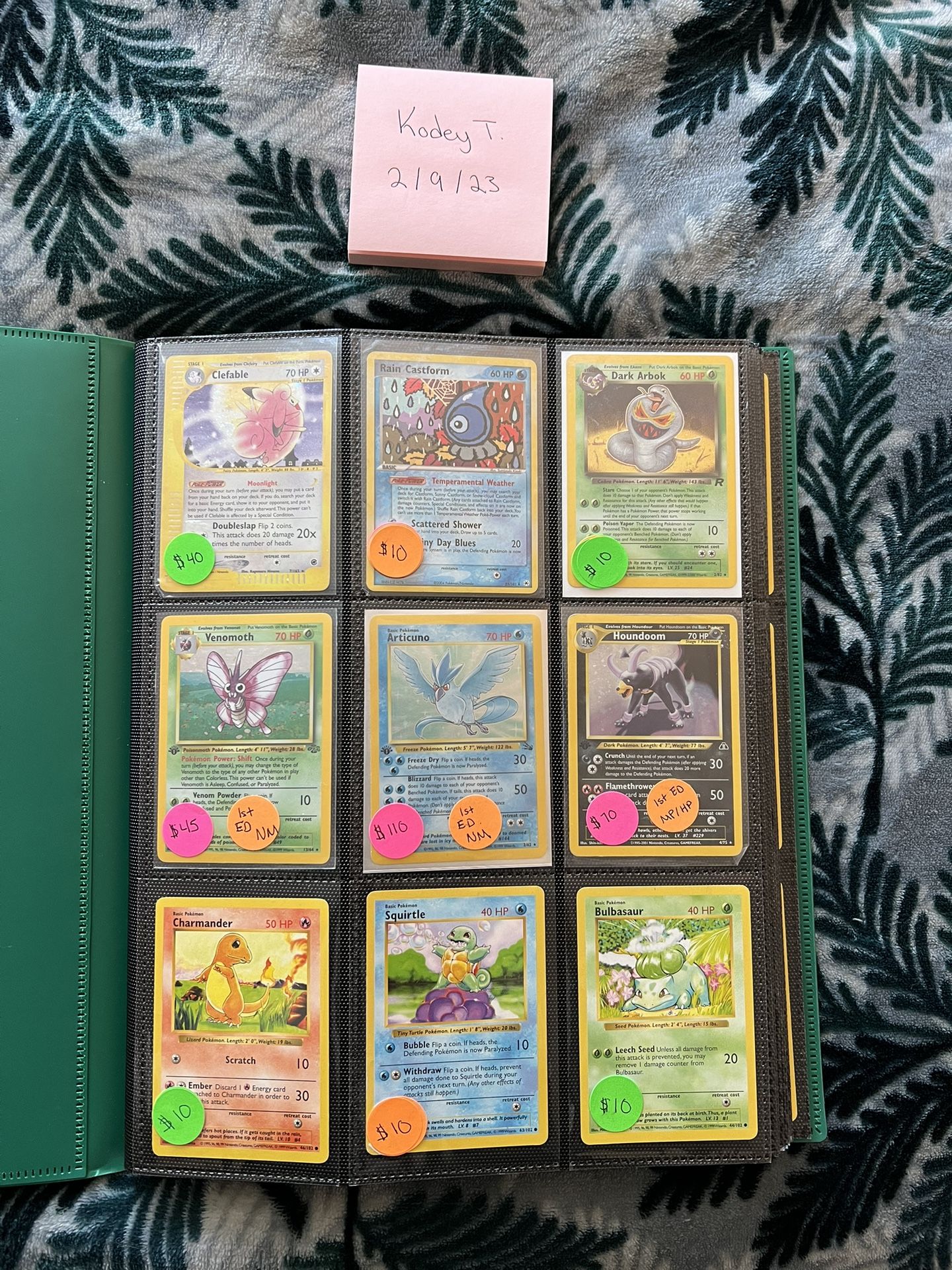 Pokémon Cards For Sale! Vintage/Modern