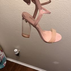 Baby Pink Heels  Size 6.5 