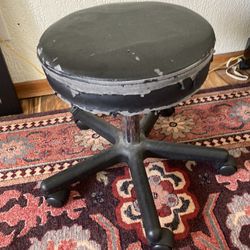 Stool Sturdy Two Seat Heights Good Rollers