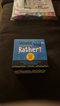 Would You Rather? Family Card Game