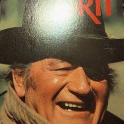 John Wayne In True Grit.  VHS