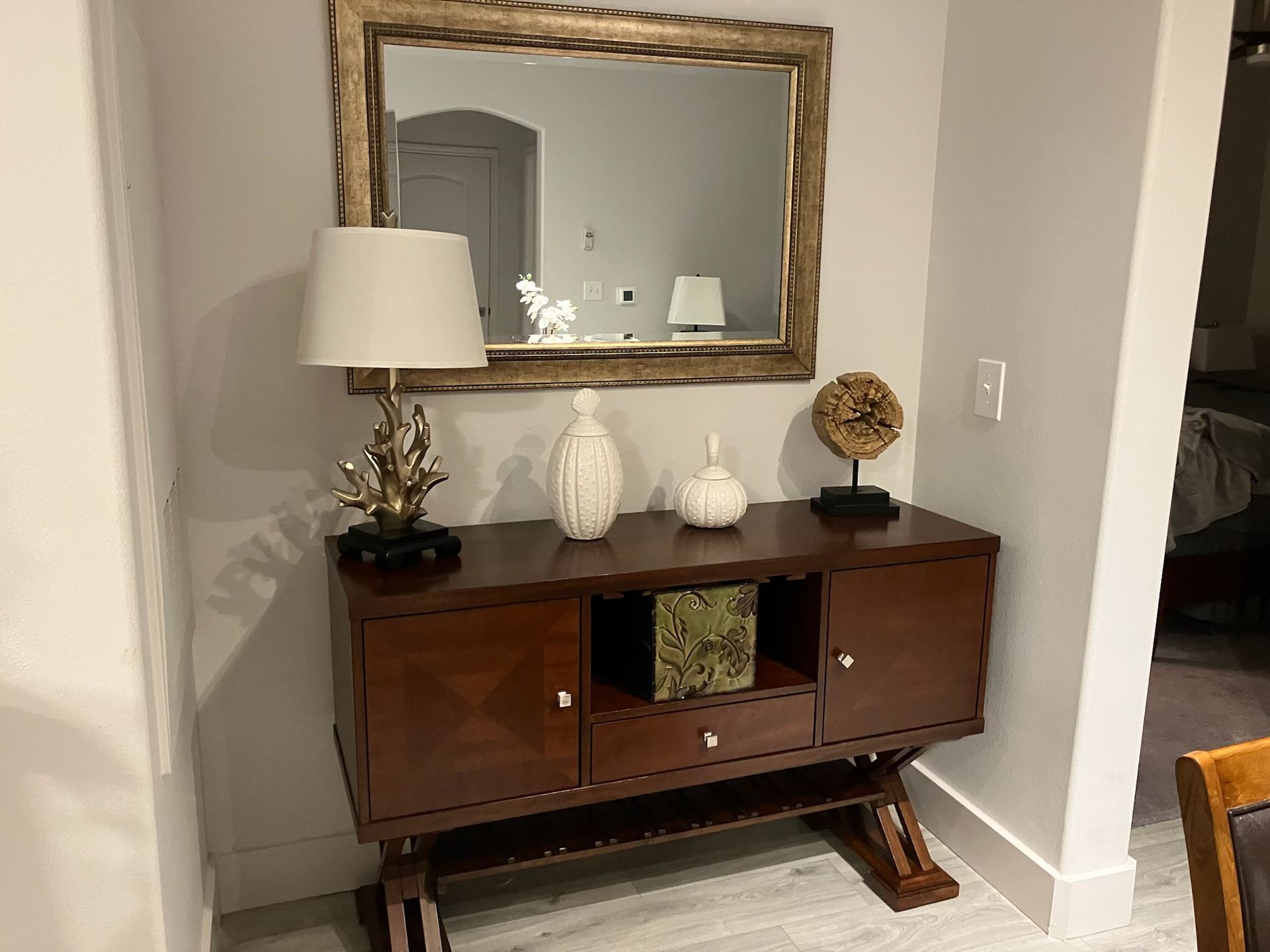Dresser/table With The Mirror
