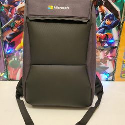 Clean Microsoft Backpack Tablet Laptop Surface Protective Holder w/ USB Ports