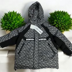 Teen Boys jacket puff 10 Y Casual Loose  Hooded Sweatshirt, Suitable For Commuting, School, Daily Casual Wear And Sports, Fit For Autumn/Winter