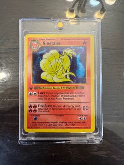 Ninetails 1st edition holo shadowless