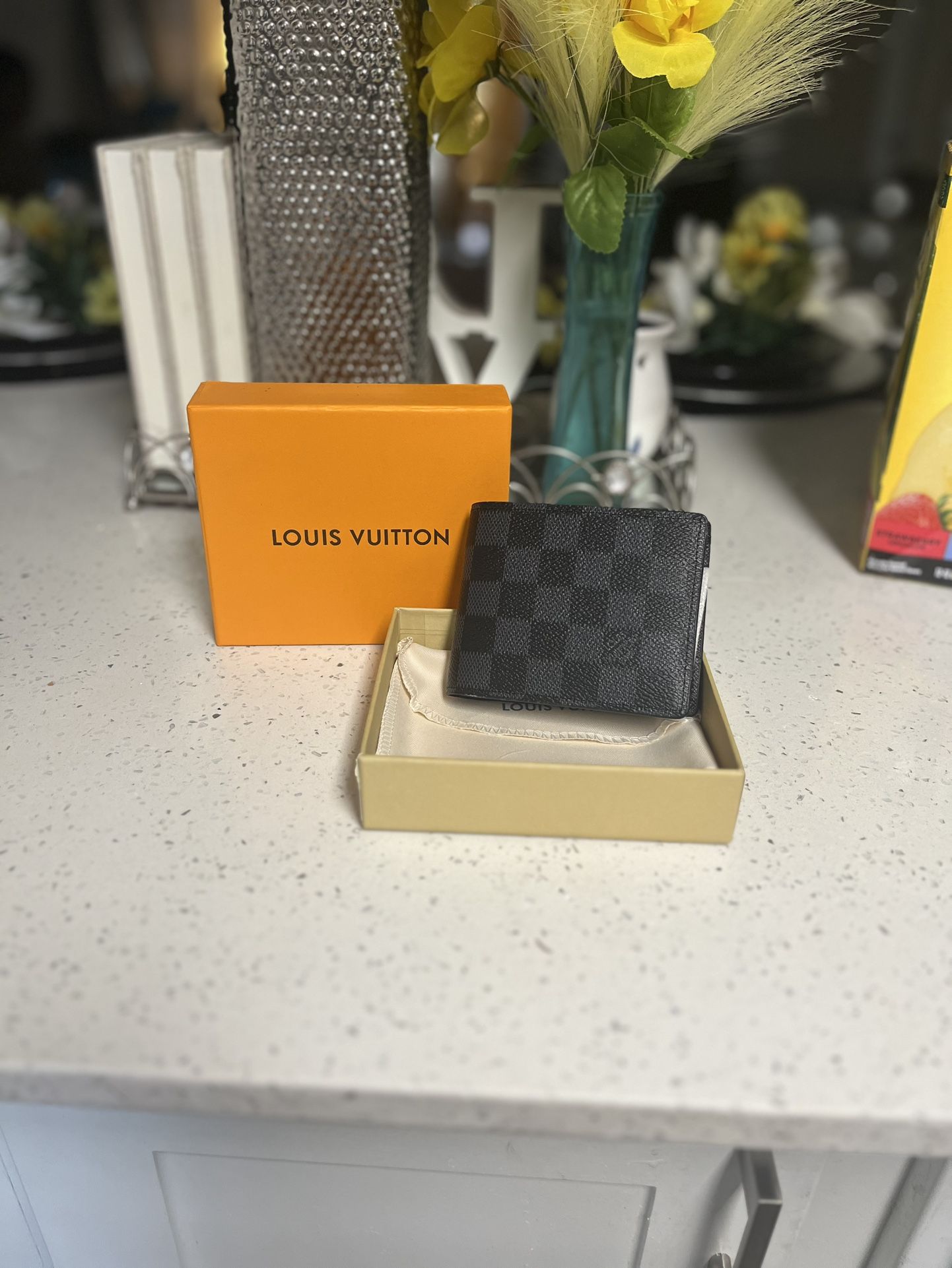 Louis Vuitton Damier Graphite Wallet New with Box