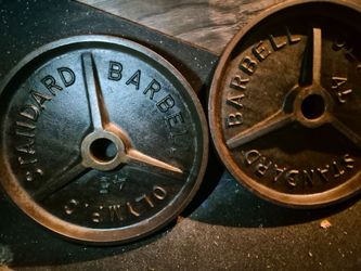 45lbs Olympic WEIGHTS