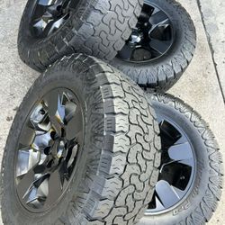 18 Inch Wheels And Tires For Chevy, Gmc, Escalade And Ram 