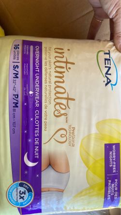 Tena overnight underwear