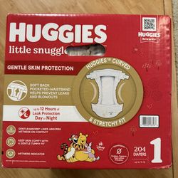Huggies Size 1 204 Ct