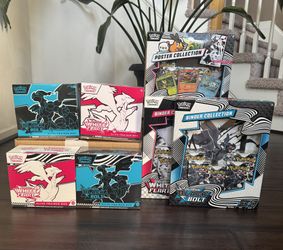 Pokémon Black Bolt & White Flare Unova Sealed Products (READ DESCRIPTION)