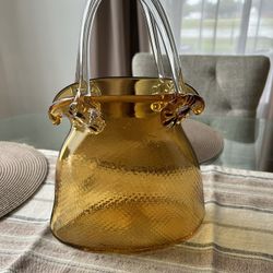 Glass Purse Decor