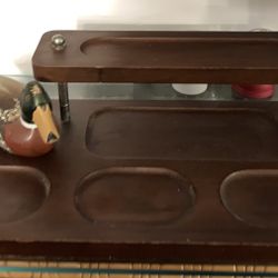 Mid Century Men's Dresser Valet Caddie Change Tray Made in Taiwan