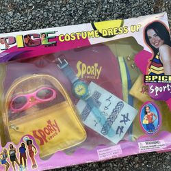 Sporty Spice Costume Dress Up