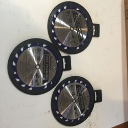 3  Discos Para Cierra De Bateria 6,5 Pulgadas ...18 Dientes...3x  8$..