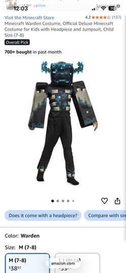 Warden Halloween Costume Kids