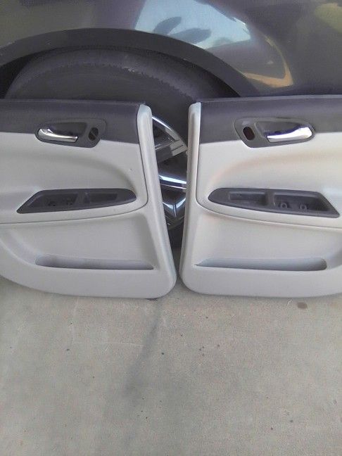 2006-2013 Chevy Impala Rear Door Panels Set