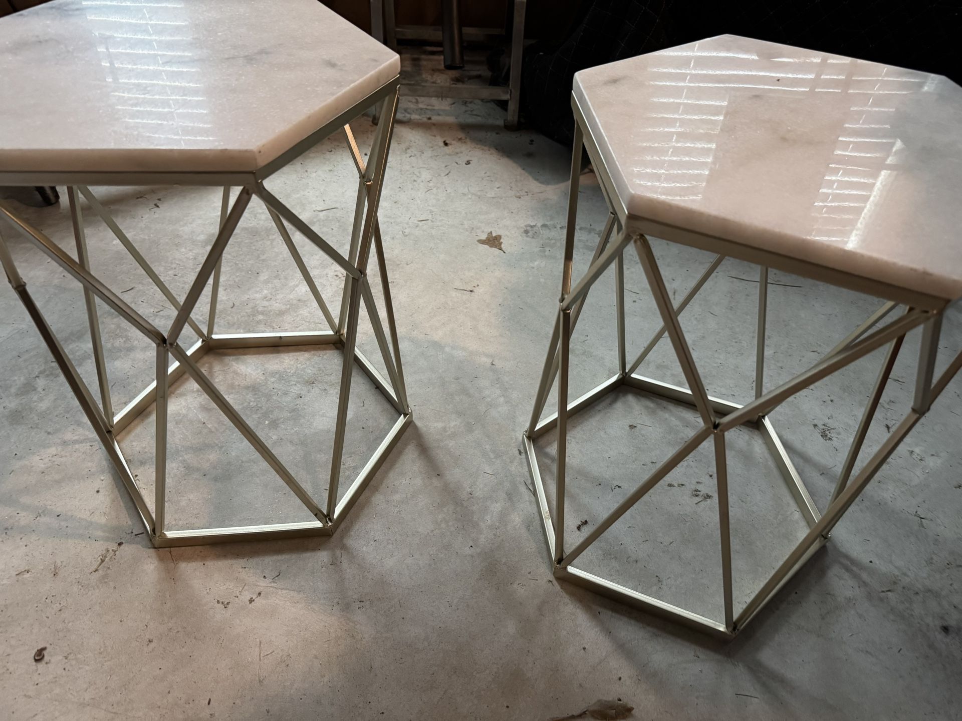 Marble End Tables