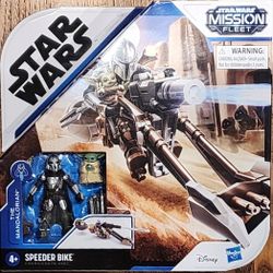 *NEW IN BOX* Stat Wars Mission Fleet Mandalorian Speeder Bike