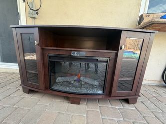 Electric Fireplace TV Stand Console