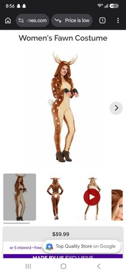 Women's Fawn Costume