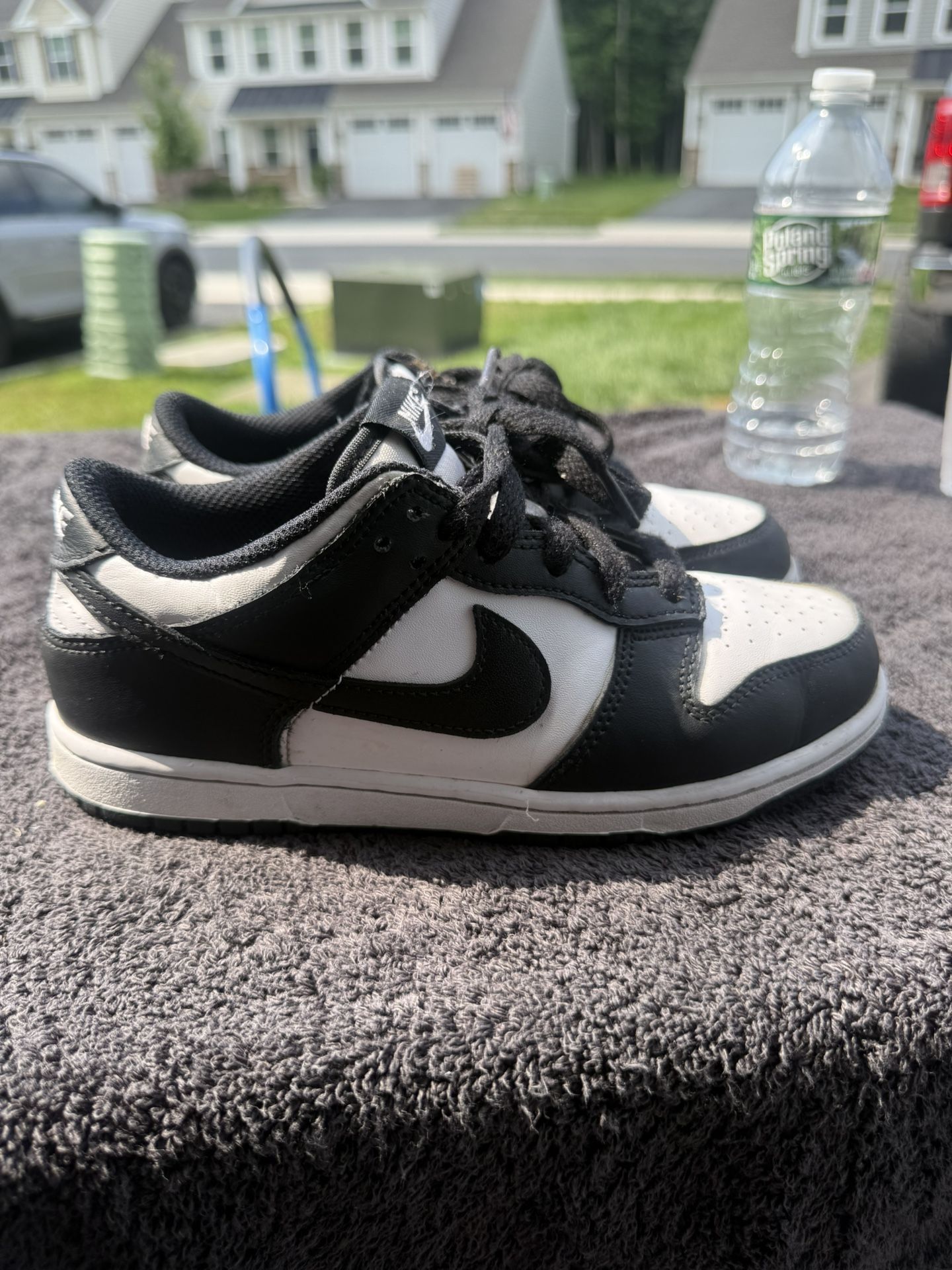 Used Preschool Size 3 Nike Dunk Panda