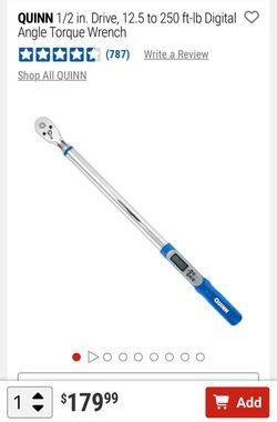 QUINN digital Torque Wrench