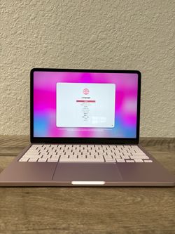 Pink MacBook Neo