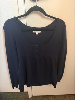 Navy blue Longsleeve Aerie Top