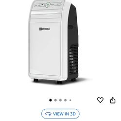 Ukoke USPC01W Smart WiFi Portable Air Conditioner, 12,000 BTU, App & Remote Control, 4-in-1 AC Unit with Cool, Heat, Dehumidifier & Fan, for Rooms up 