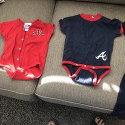Atlanta Braves Onesies