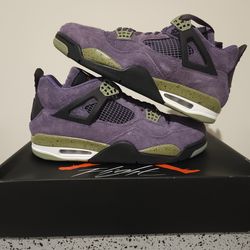 Jordan 4 Retro "Canyon Purple" [Deadstock - 12.5M/14W]