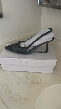 Black heels