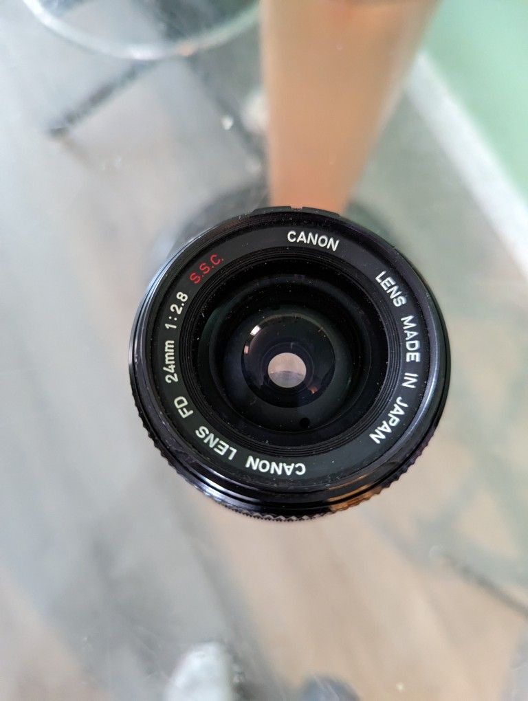 Canon FD 24mm 1:2.8 lens