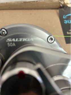 Diawa Saltiga 50A and Okuma Rod
