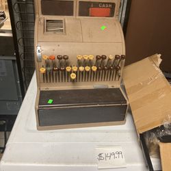 Vintage Cash Register 