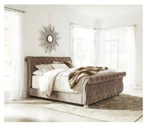 Ashley Furniture Cassimore Queen Upholstered Bed-Size Cal King