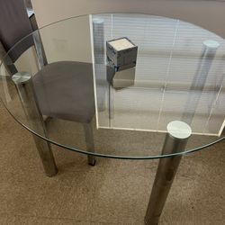 Glass Dining Table