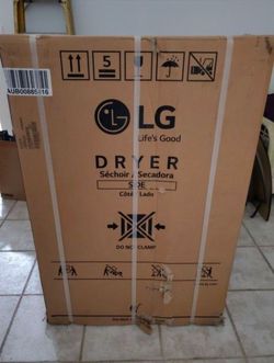 LG Gas Dryer DLGX7601KE